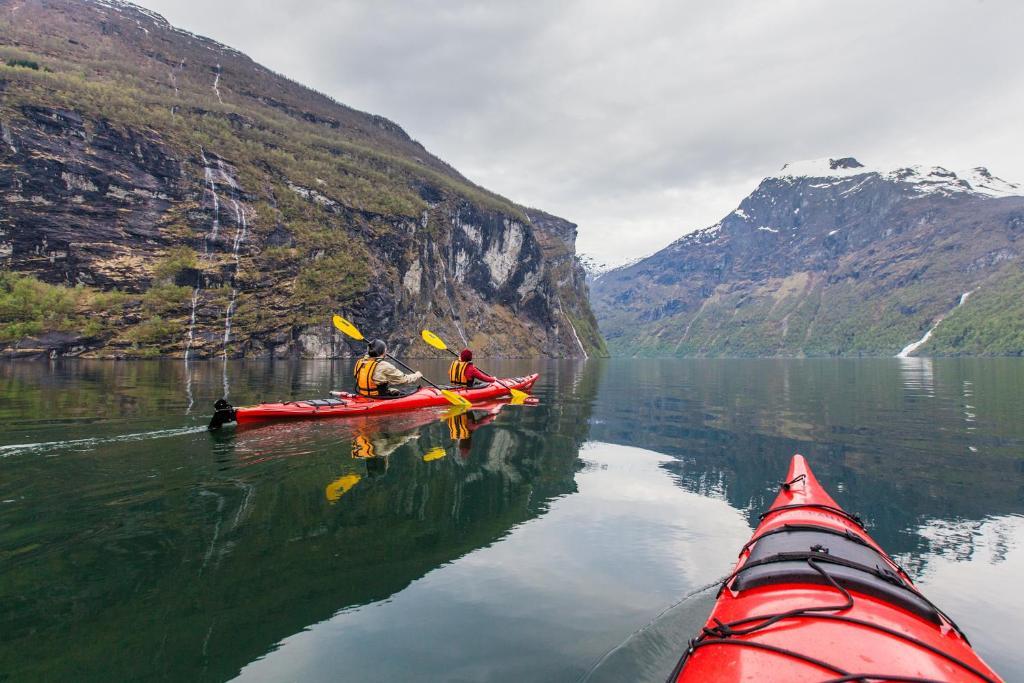 Grande Hytteutleige Og Camping Geiranger Exterior foto
