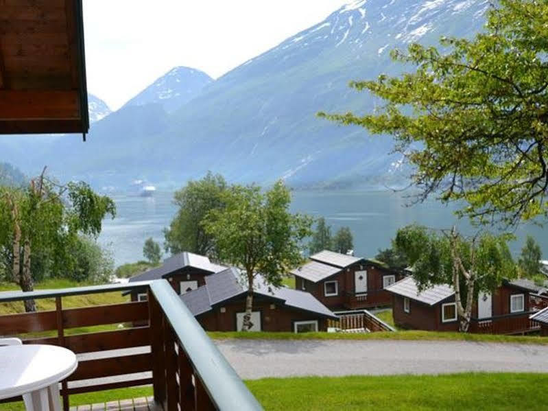 Grande Hytteutleige Og Camping Geiranger Exterior foto